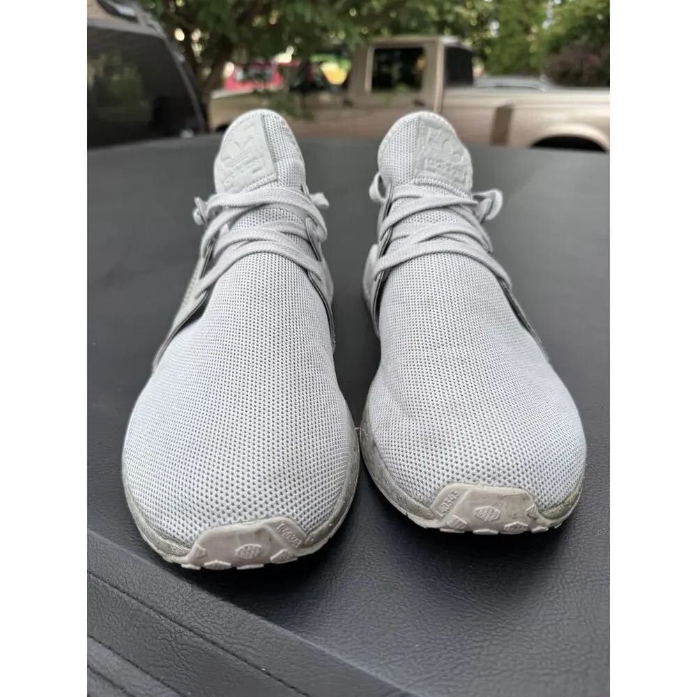 Adidas NMD XR1 Shoes Mens Size 14 Gray White Boost Mesh Athletic Running BY9923